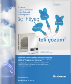 Buderus ile üç ihtiyaç tek çözüm